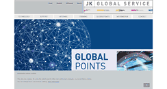 Desktop Screenshot of jk-globalservice.com